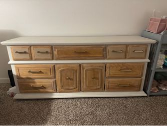 Wood dresser
