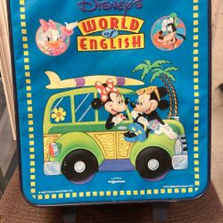 Disney- Vintage Children’s Rolling Suitcase 