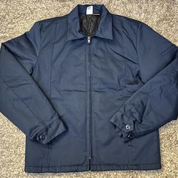 Big Ben by Wrangler Men’s M Regular Blue 3-Pocket L/S Full Zip Collared Jacket