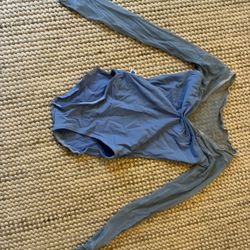 Custom light Blue Dance Leotard 