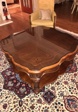 Coffee table solid wood