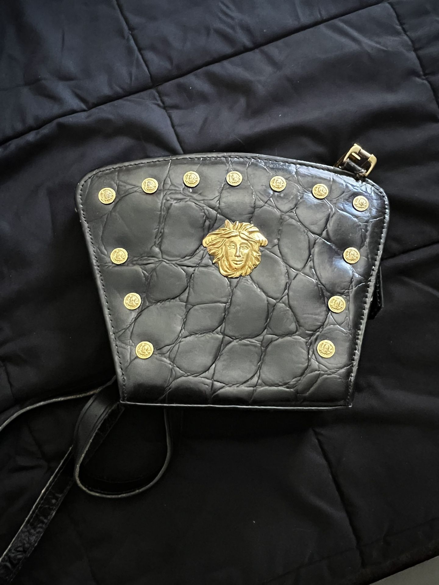 VERSACE BAG PURSE GOLD DESIGNER