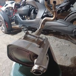 2023 Kawasaki Ninja 650 Full Stock Exhaust Or 2023 Can Am Ryker 600 Motorcycle