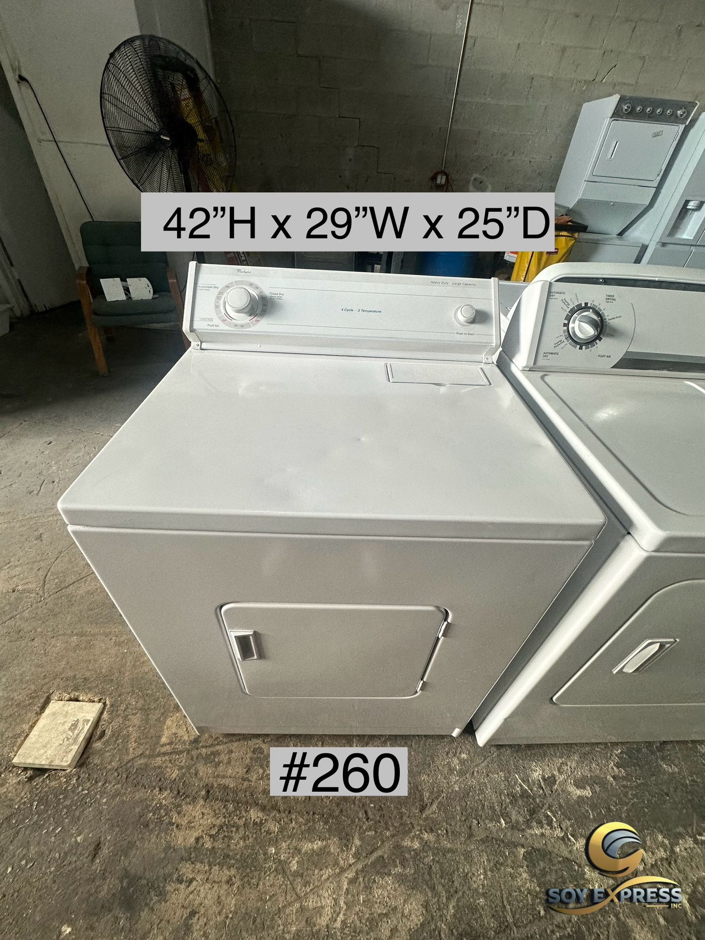 Whirlpool Dryer Electric (#260)