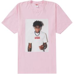 Supreme NBA Youngboy Pink Shirt SIZE L