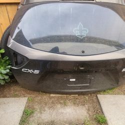 2013-2016 MAZDA CX-5 TAILGATE w/ GLASS  &  TOP SPOILER