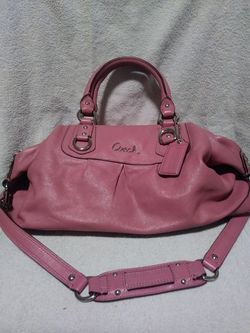 Pink Coach of New York handbag
