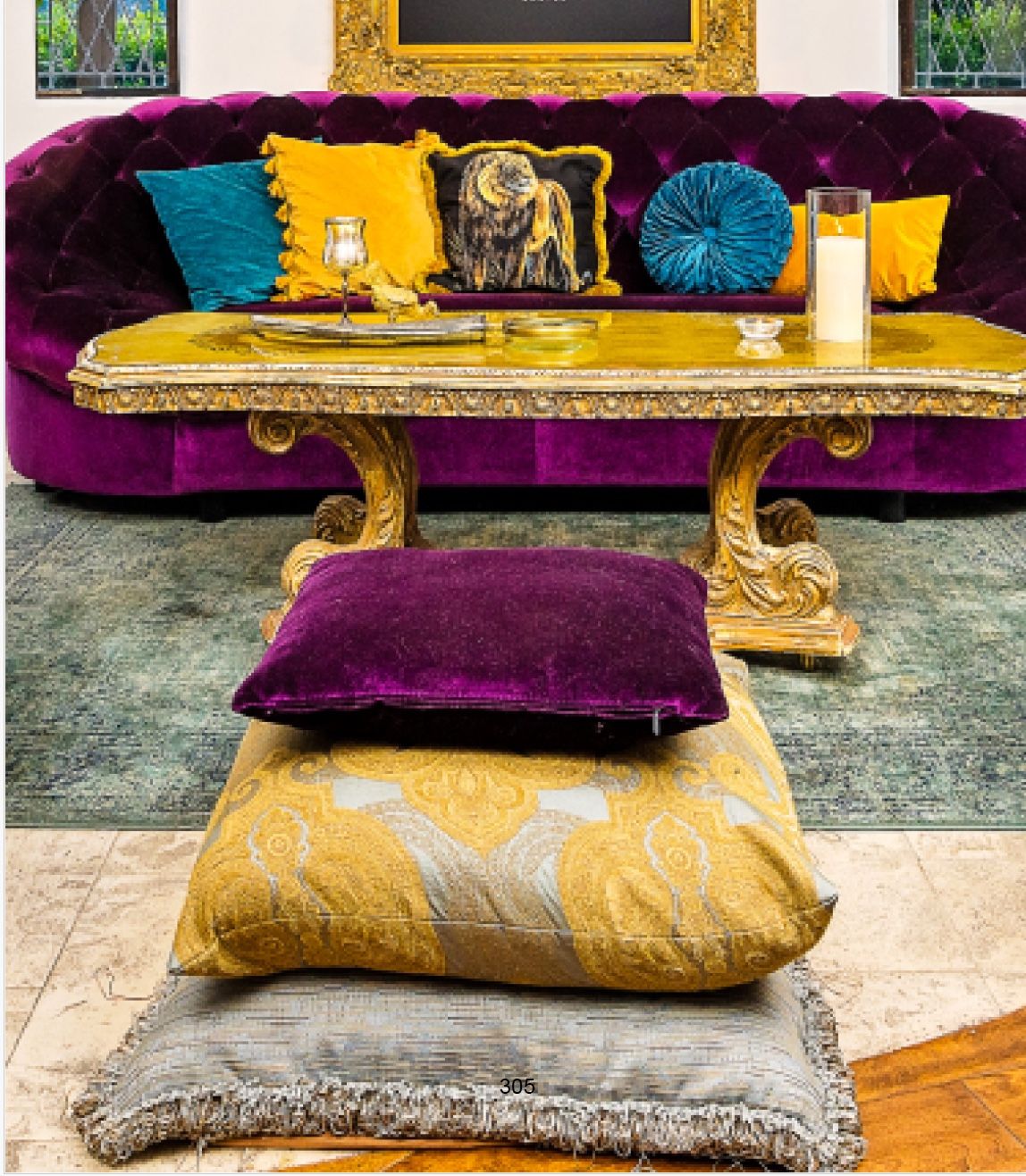 Purple Couch