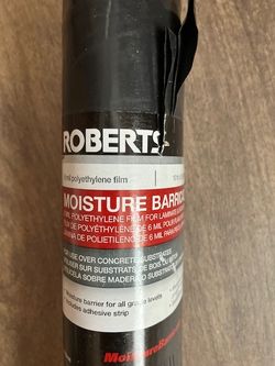 6 Rolls Roberts Moisture Barrier for Laminate Flooring