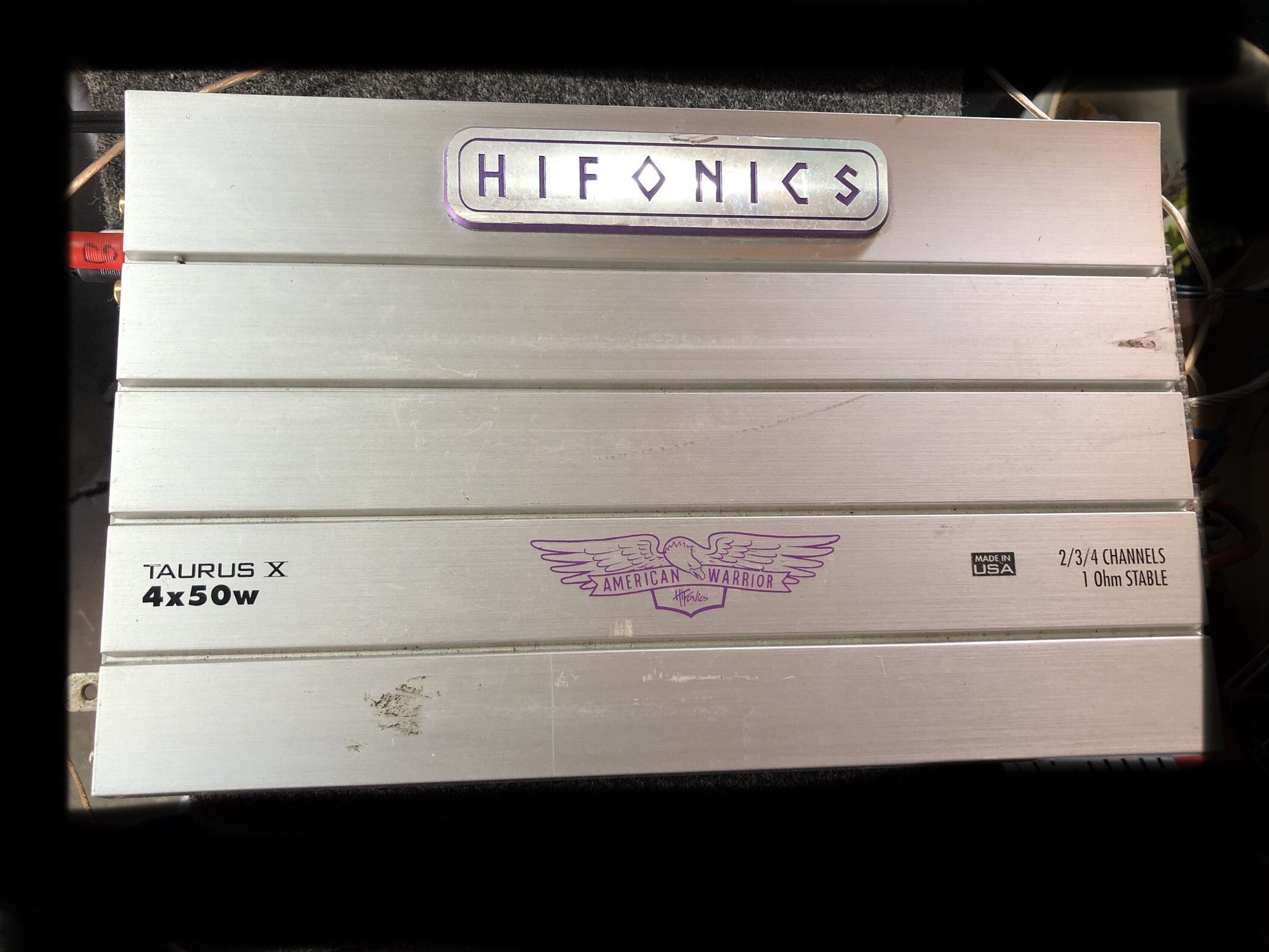 HIFONICS AMPLIFIER TAURUS X