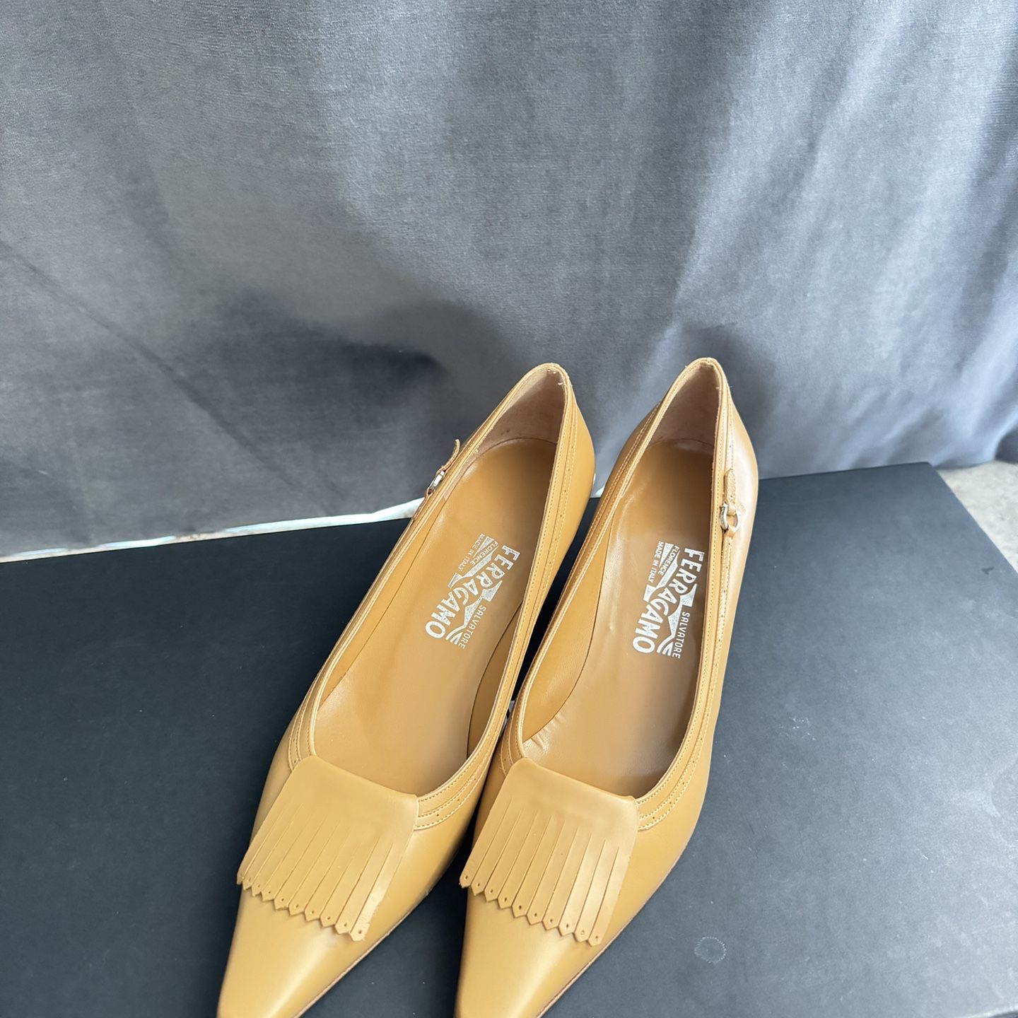 Ferragamo Shoes 39,5 Made In Italy New
