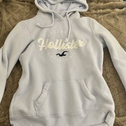 Sky Blue Hollister Hoodie