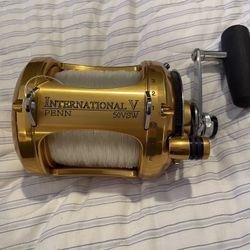 PENN INTERNATIONAL V. FISHING REEL 50 V SW. 2 SPEED. NEW