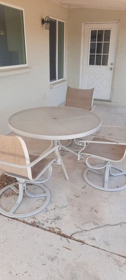 Patio Table & Chairs
