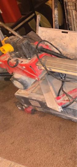 Rubi tile saw 250/1200
