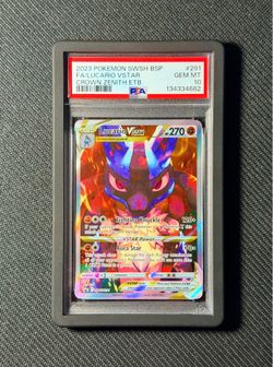 Pokemon - PSA 10 - Lucario VSTAR - SWSH291