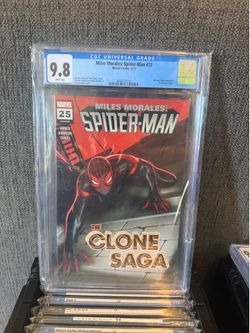 Miles Morales: Spider-Man #25 CGC 9.8 Miles Morales: Spider-Man #25 (2021) Clone Saga - Marvel