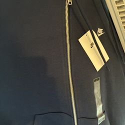2 Small Nike Zip UPS And 1 Larg Navy Blue 