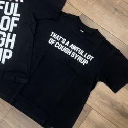 ALOCS - That’s An Awful Lot Of Cough Syrup Black T-Shirt