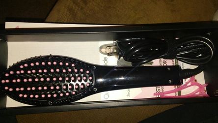 Electric Hair Straightener Brush