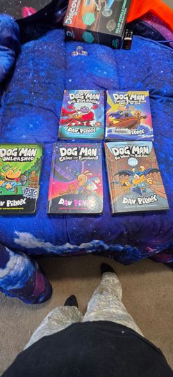 Dog Man Book Set by Dav Pilkey – 5 Books