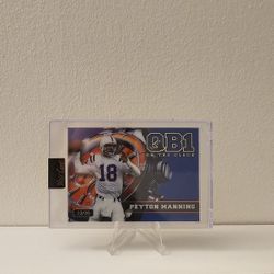 Peyton Manning QB on the Clock Nunbered 13/20 
