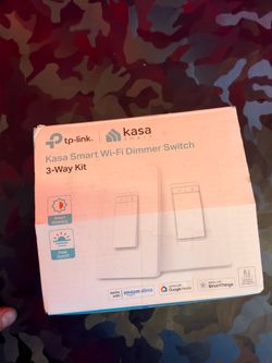 Kasa Smart 3 Way Dimmer Switch KIT, Dimmable Light 2 KIT WiFi google alexa