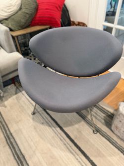 2-Orange Slice Chair Price Group BB / Chrome / High: 31.50 W x 33.07 D x 32.28 H
