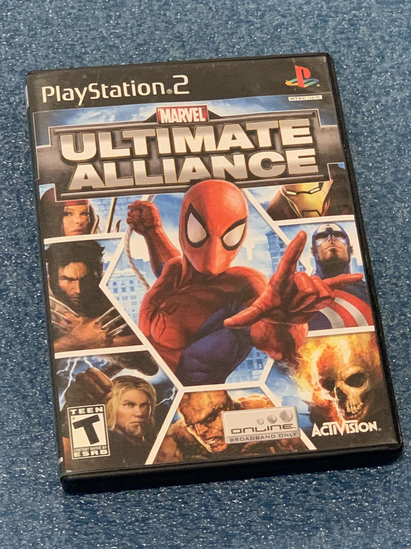 Playstation 2 PS2 Marvel Ultimate Alliance USED