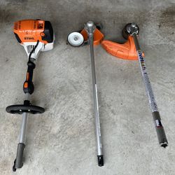 Stihl Km 91R With Trimmer And Edger