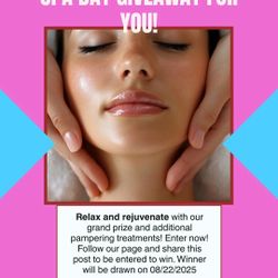 Spa Day Giveaway 😁😁😁