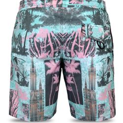 |Beach Shorts Men’s Luxury Premium Lycra Soft Breathable Stretch Fit Style|