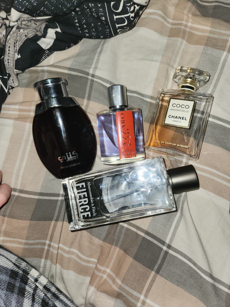 Various Colognes And Coco Chanel Women's Perfume