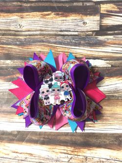 Lol doll hair bow