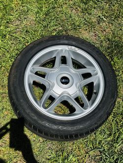 OEM MINI Cooper 16” Factory Alloy Wheel + Dunlop RunFlat Tire | 6.5Jx16 ET48 | Excellent Condition