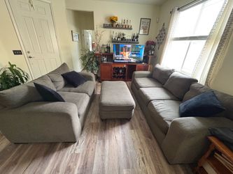 Couch and loveseat