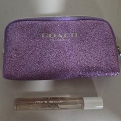 Coach Pouch & Perfume Set