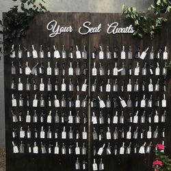 Wedding Escort Card Display