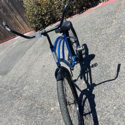 Hyper Cruiser 26" Beach Cruiser Bike – Blue/Black – Excellent Condition