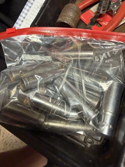 3/8 Drive Deep Well Sockets Various Sizes