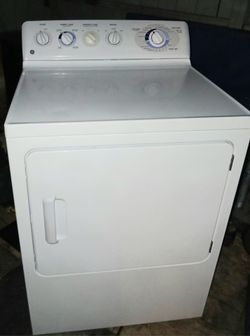 GE® 7.0 Cu. Ft. Super Capacity Gas/Electric Dryer
