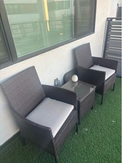 3 piece outdoor patio set