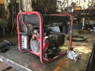 6250 watt generator.