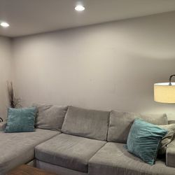 Lodge Fog - 2 Piece Sectional with Chaise