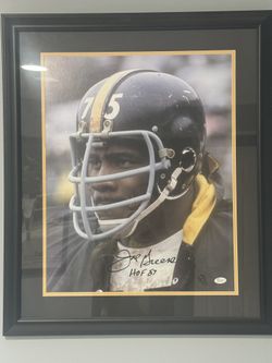Mean Joe Green HOF Signed !!!!!