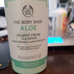 The Body Shop Aloe Calming Cream Cleanser - 8.4 fl oz / 250 mL