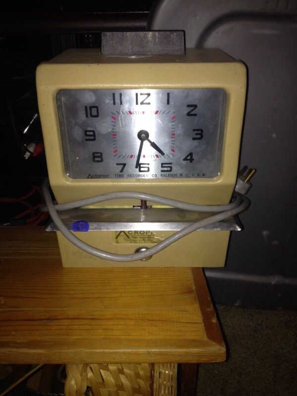Time clock