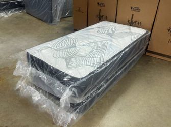 NEW TWIN MATTRESS AND BOX SPRING 😉 100% QUALITY & CONFORM 👌
