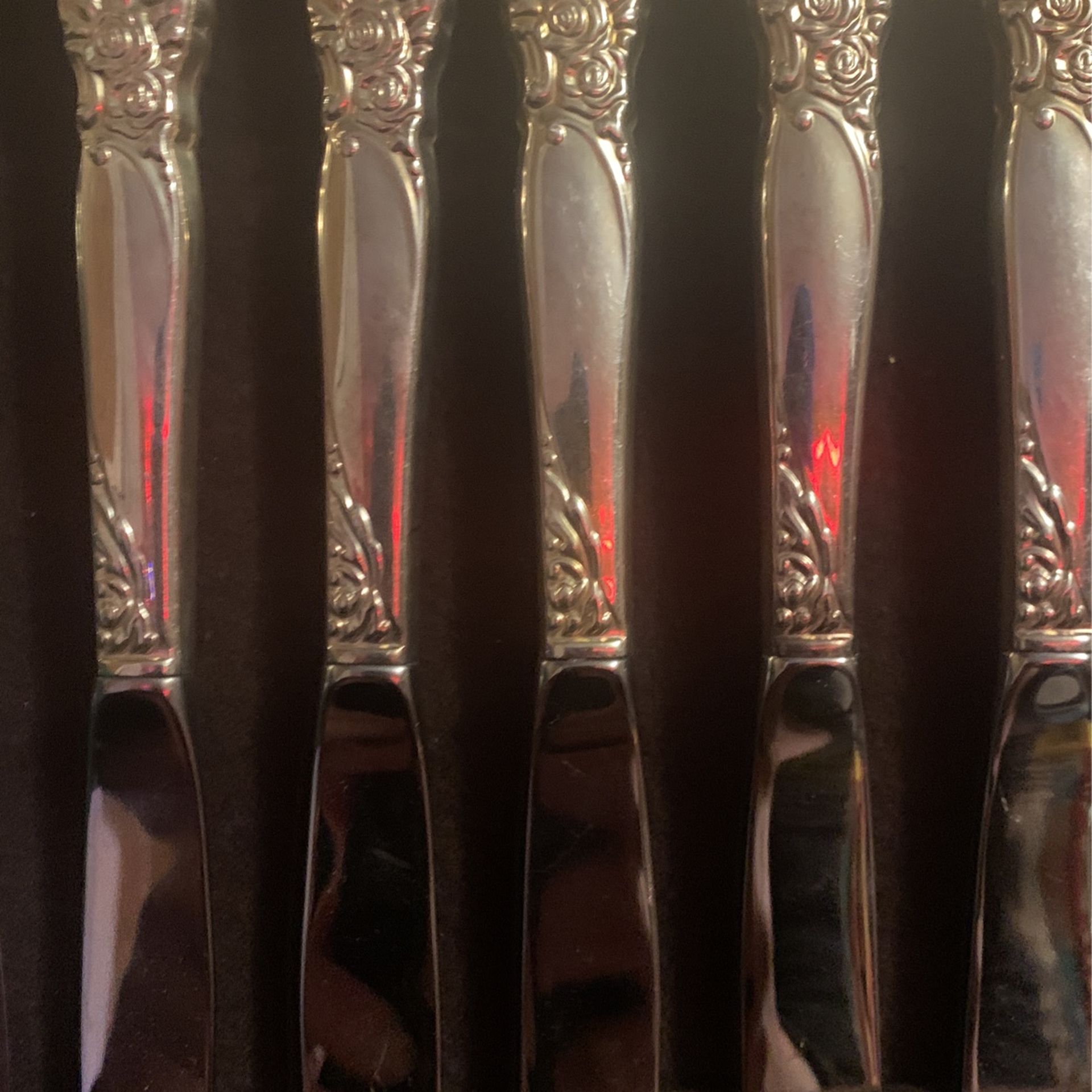 Oneida Ltd. Silversmiths Ballad Country Lane Silverplate Set 70 Pieces