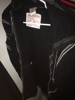 True Religion contrast stitch hoodie (XL)